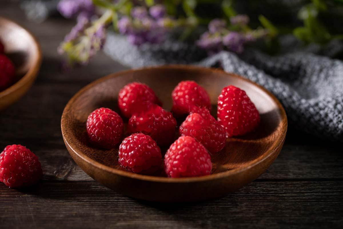 The magic of raspberry powder